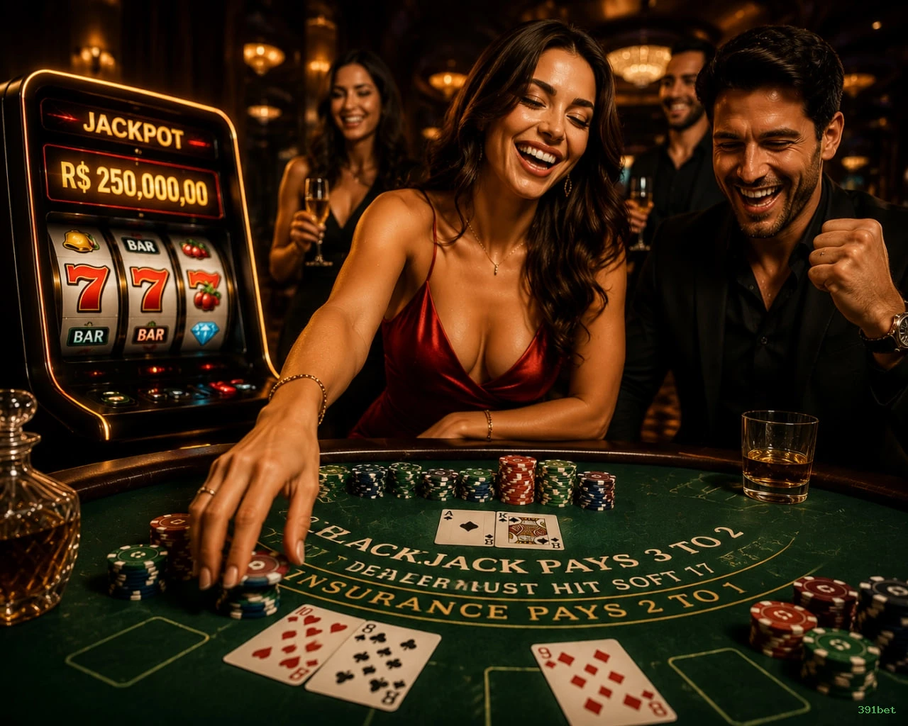 Imagem promocional do aplicativo mobile da 391bet
